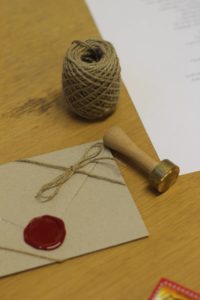 Lahjakortti sinetillä